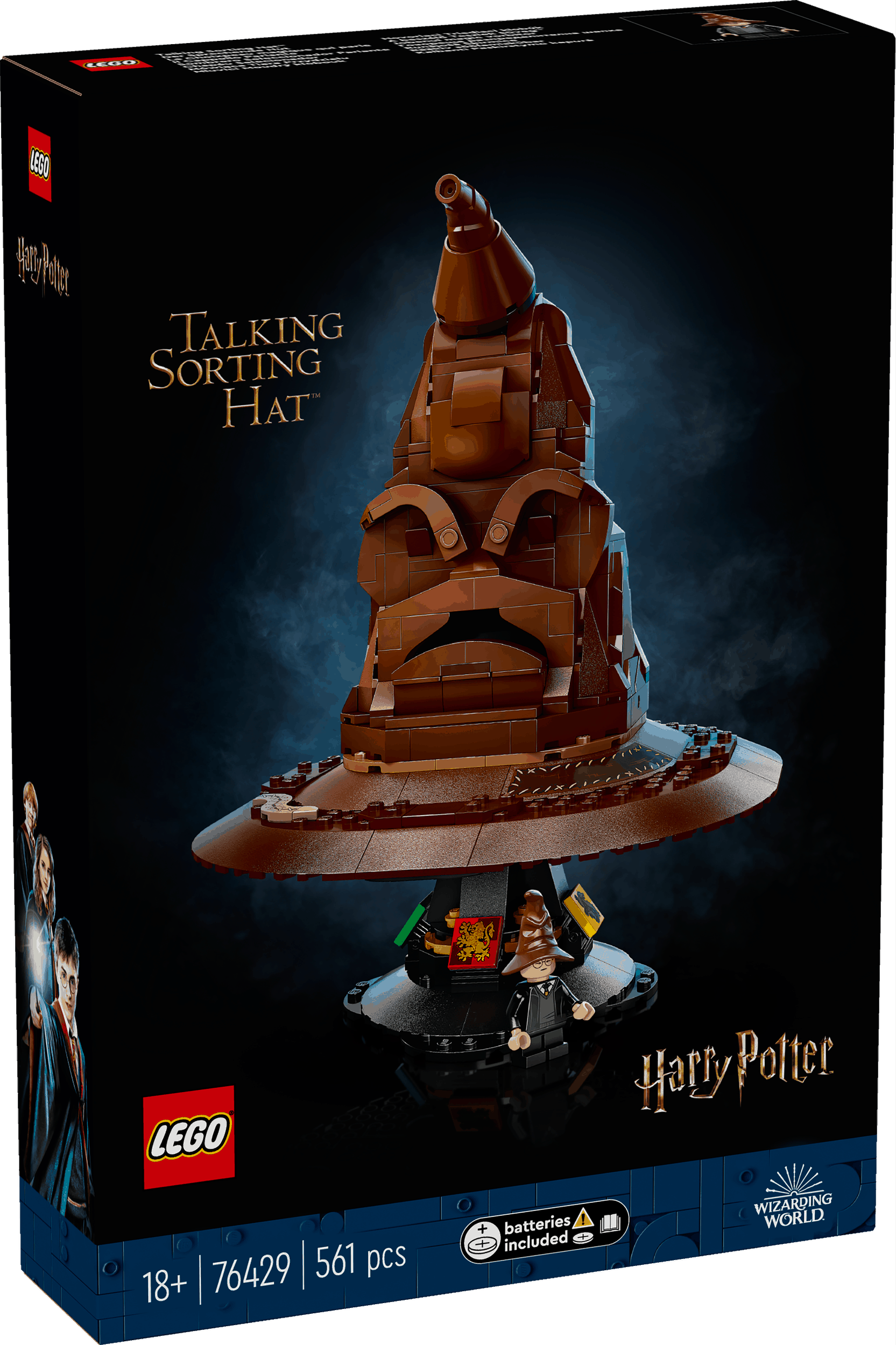 Lego Harry Potter 76429 Talking Sorting Hat for Adults Ages 18 and Up