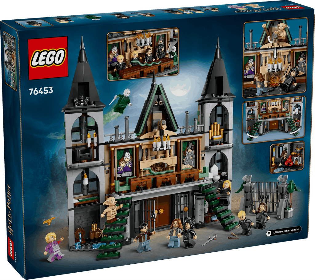 Lego Harry Potter 76453 Malfoy Manor Buildable Playset for Age 10 & Up