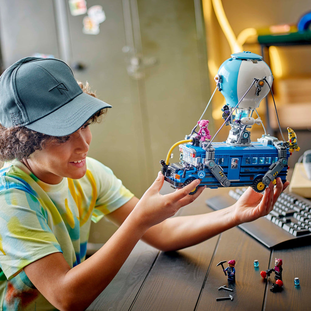 Lego Fortnite 77073 Battle Bus Video Game Playset for Ages 10 and Up