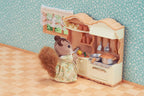 Sylvanian Families - Set da gioco da cucina, set di mobili per bambini dai 3 anni in su