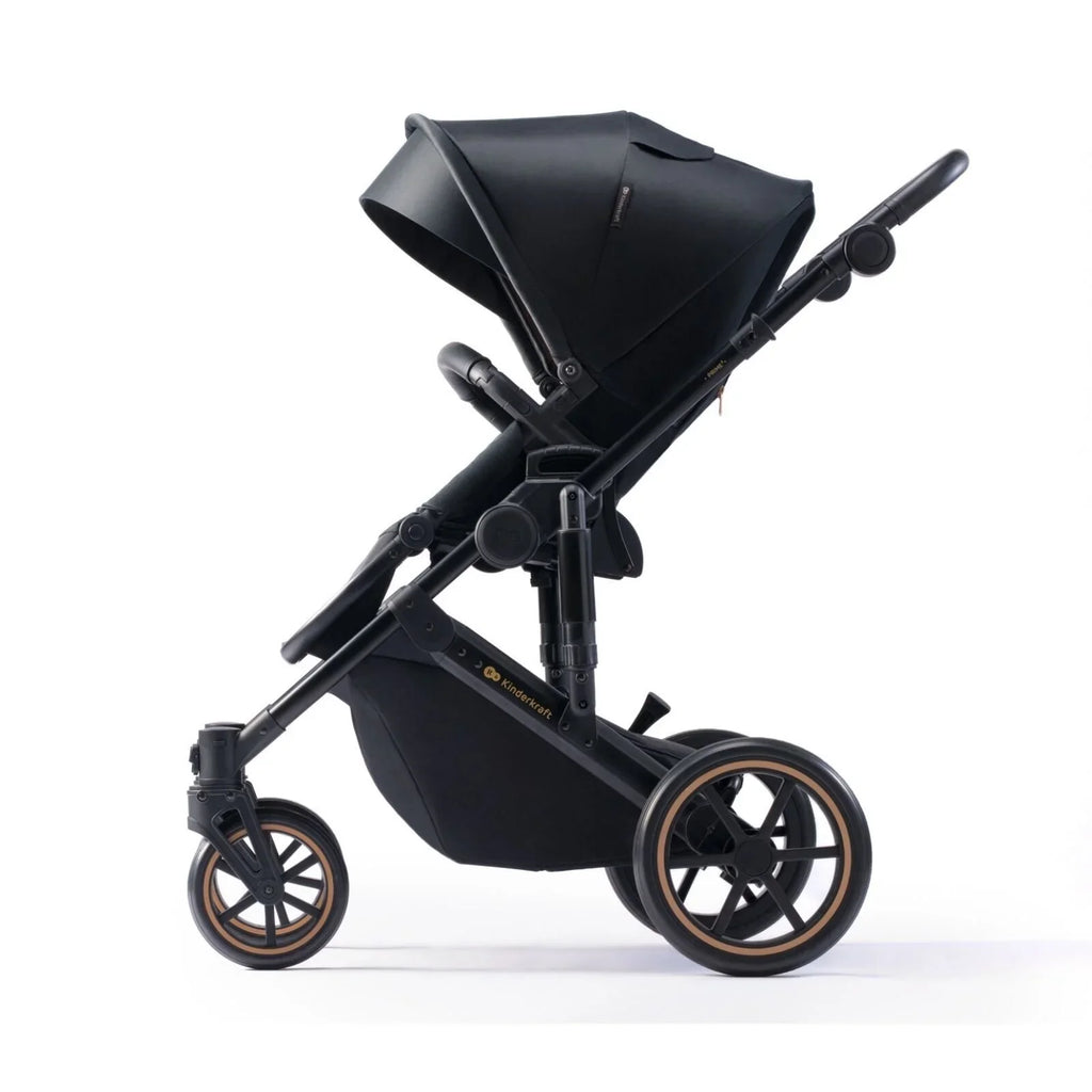Kinderkraft 3-in-1 Mink Pro Prime 2 Travel System with Car Seat - Venezian Black