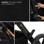 Kinderkraft Moov 2 3-in-1 Travel System - Black