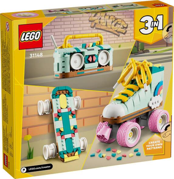 Lego Creator 3 in 1 31148 Retro Roller Skate Playset for Ages 8 and Up