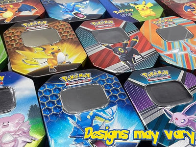 Mystery Pokemon Tin Bundle - Large