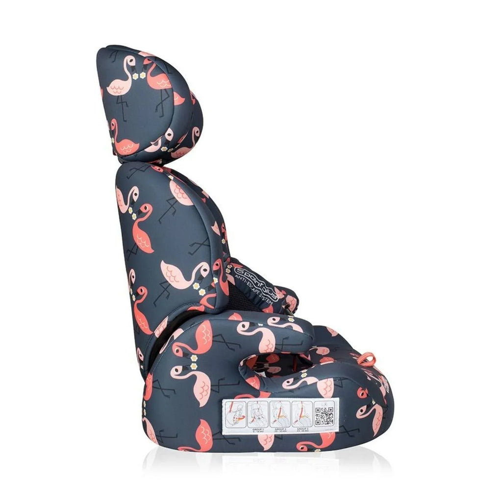 Cosatto Zoomi Group 1/2/3 Car Seat - Pretty Flamingo