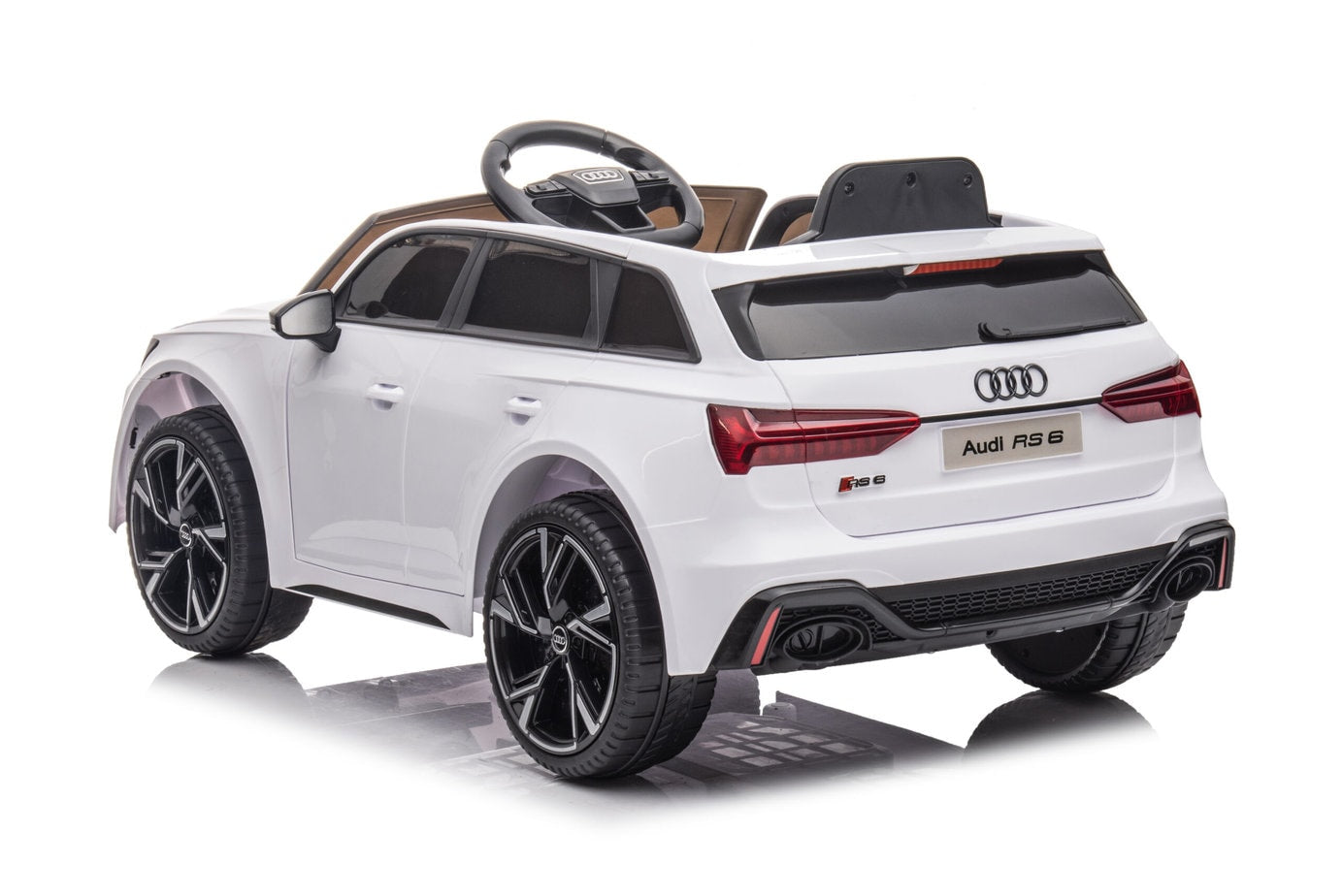 Audi RS6 Kids Ride on Sports Car with MP4 TV