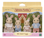Sylvanian Families Milk Rabbit Family Toy Playset for Ages 3 and Up