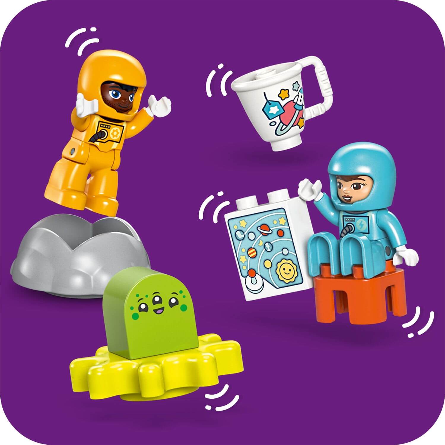 Lego Duplo 10422 3 in 1 Space Shuttle Adventure for Toddlers Ages 3+