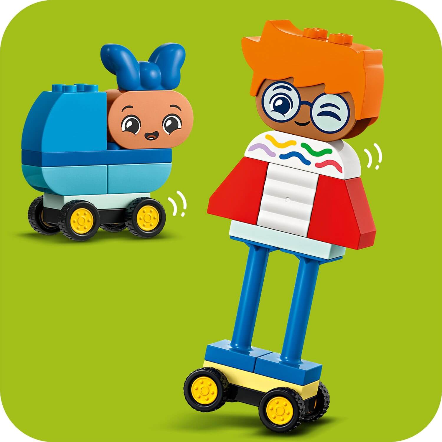 Lego Duplo Town 10423 Buildable People with Big Emotions for Ages 3+