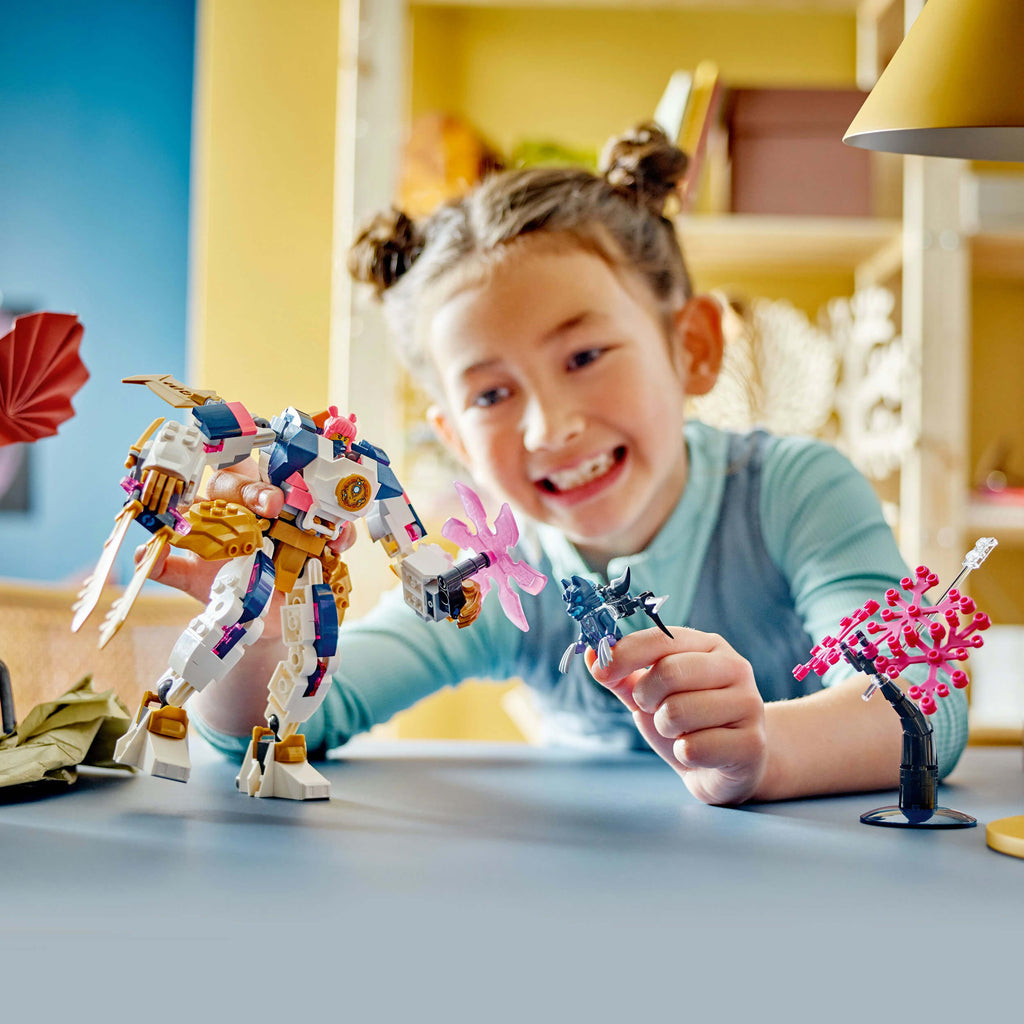 Lego Ninjago 71807 Sora's Elemental Tech Mech Playset for Ages 7 & Up