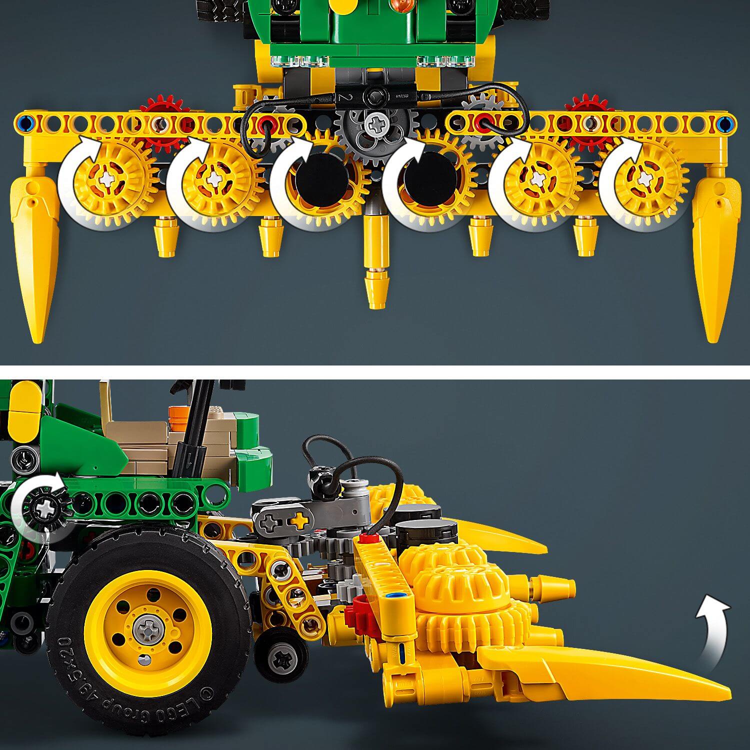 Lego Technic 42168 John Deere 9700 Forage Harvester for Ages 9 and Up