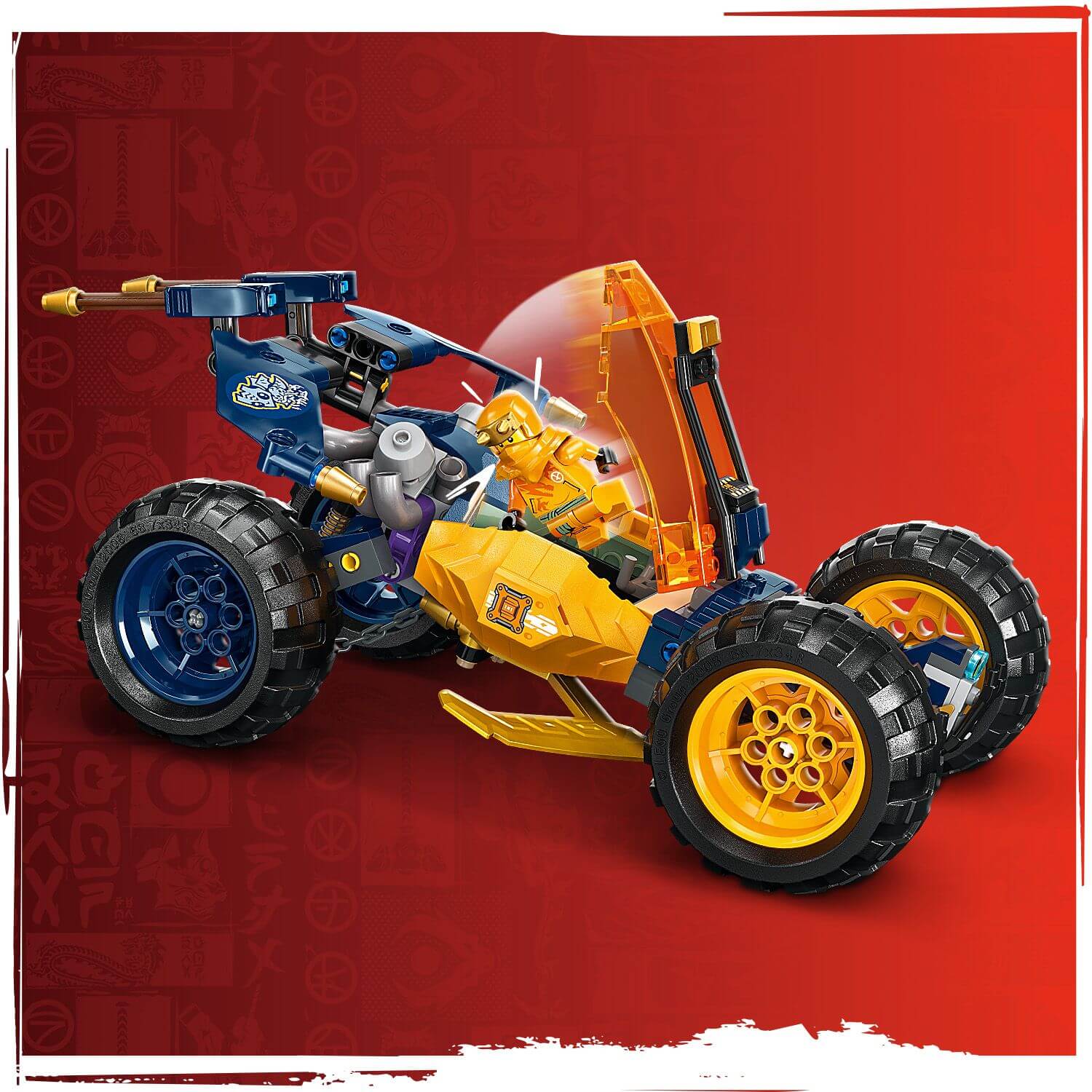 Lego Ninjago 71811 Arin's Ninja Off-Road Buggy Car for Ages 7 and Up