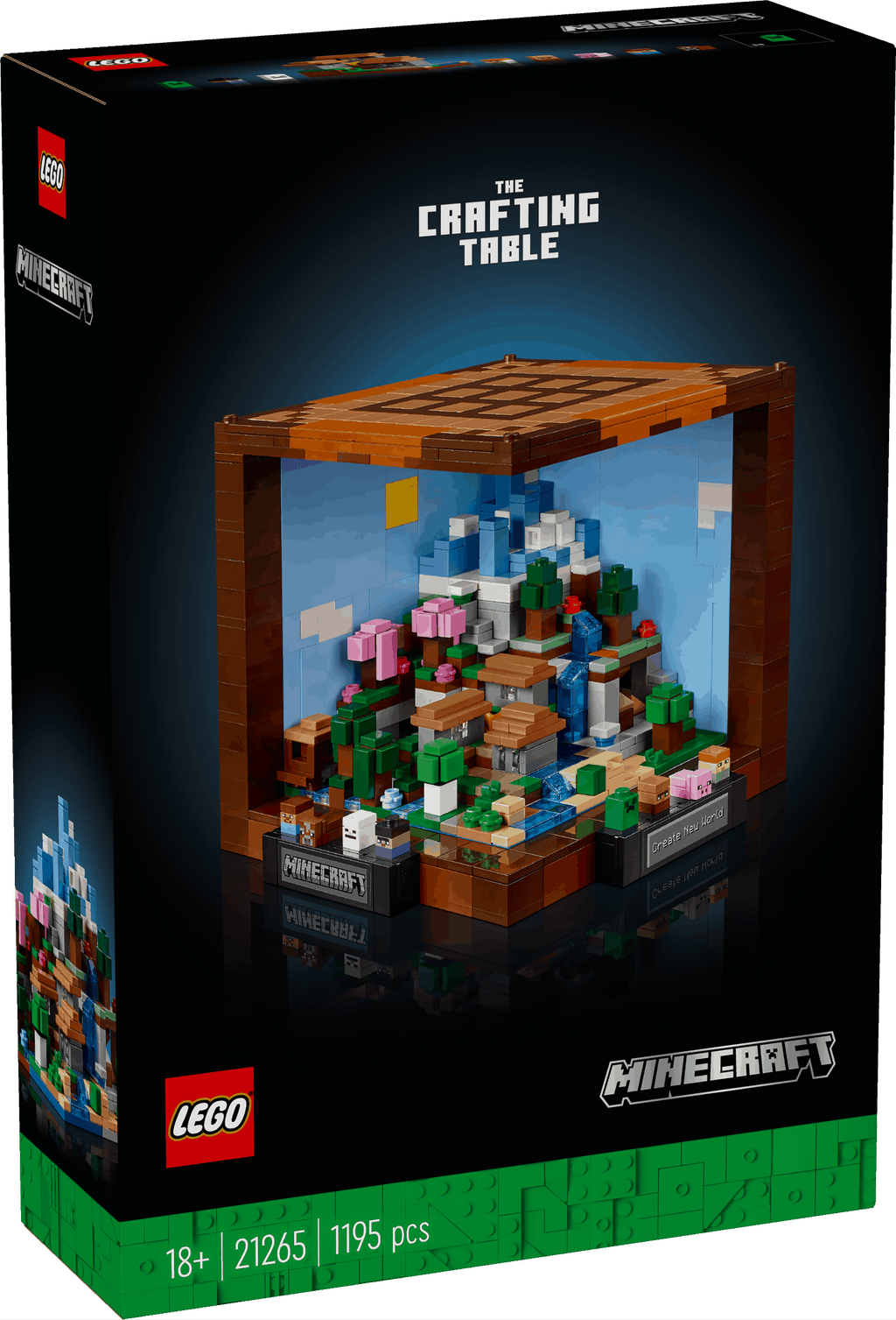 Lego Minecraft 21265 The Crafting Table Model for Adults Age 18 and Up