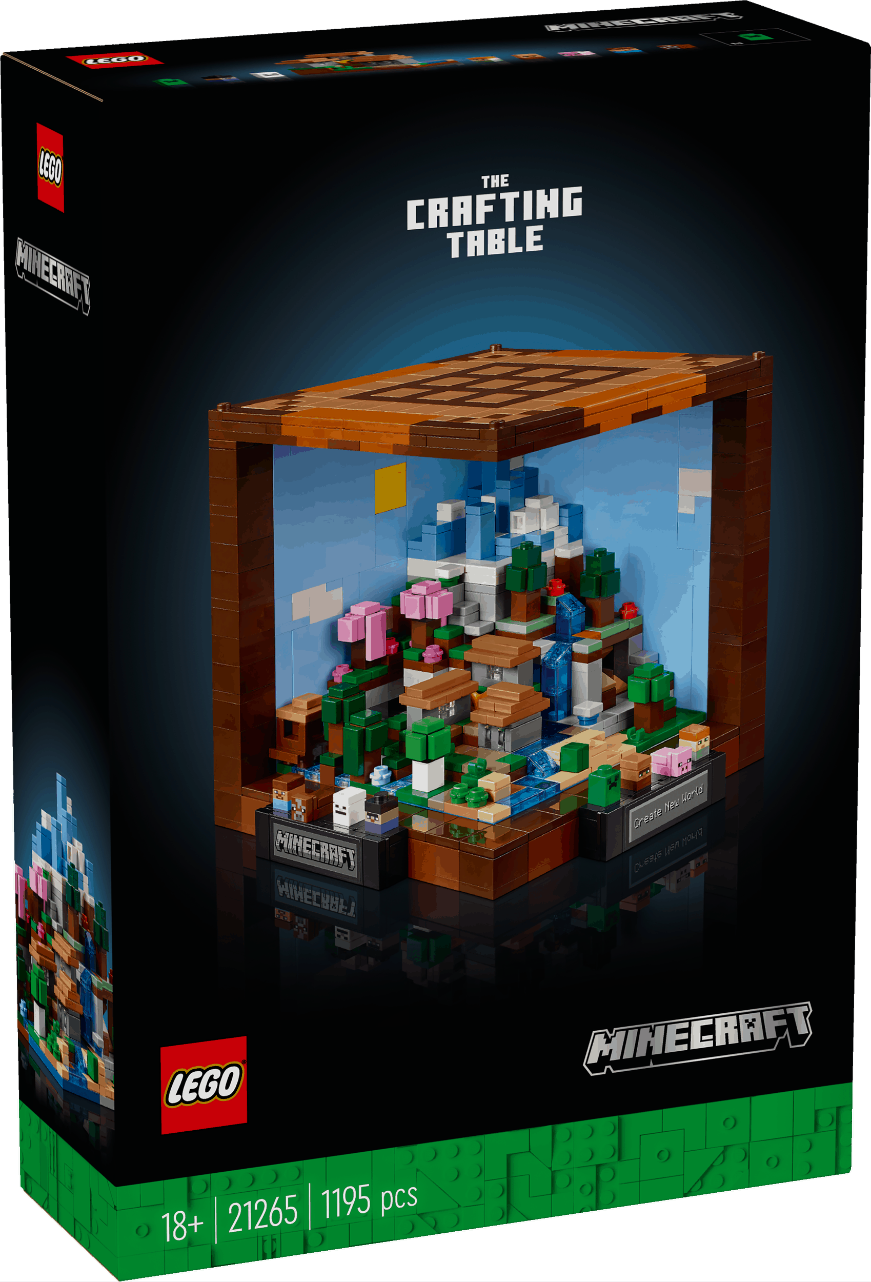 Lego Minecraft 21265 The Crafting Table Model for Adults Age 18 and Up