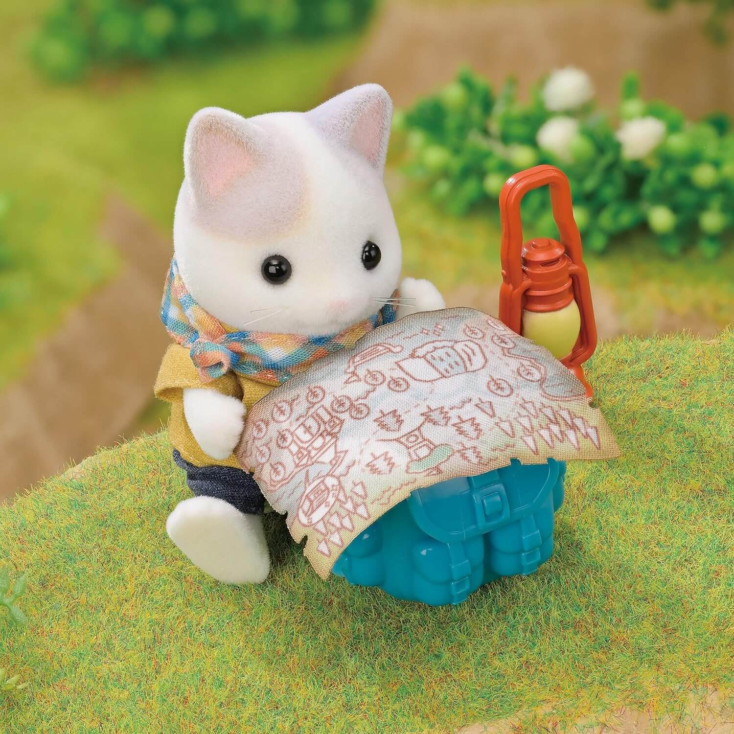 Sylvanian Families Coffret Exploration Passionnante Frères et Sœurs Chat Latte À partir de 3 ans