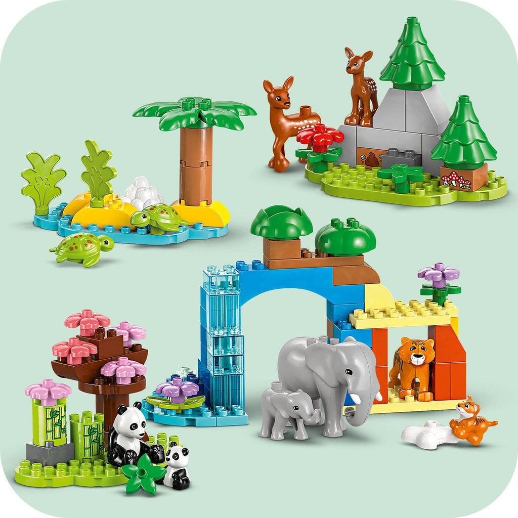 Lego Duplo 10446 3 in 1 Wild Animal Families for Toddlers Ages 2 & Up