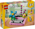 Lego Creator 3 in 1 31169 Typewriter with Flowers for Ages 8 and Up