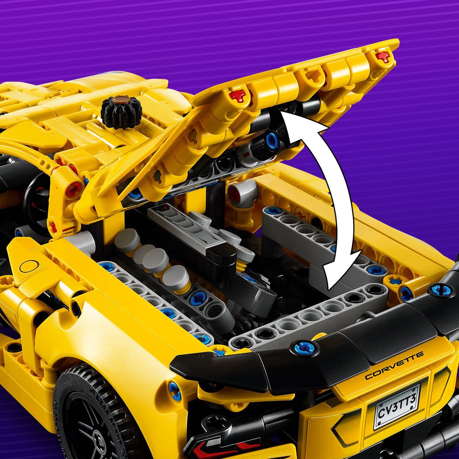 Lego Technic 42205 Chevrolet Corvette Stingray Playset for Ages 9 & Up