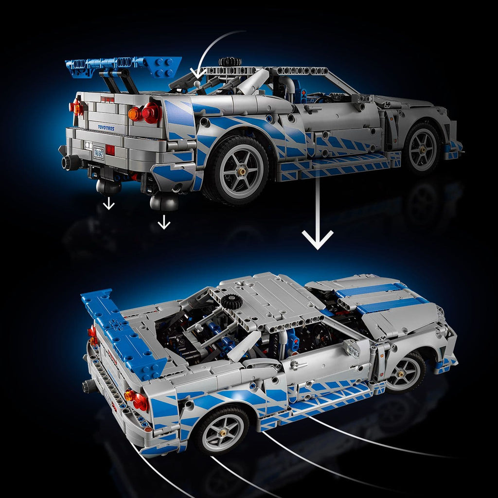 Lego Technic 42210 2 Fast 2 Furious Nissan Skyline GT-R (R34) Ages 18+