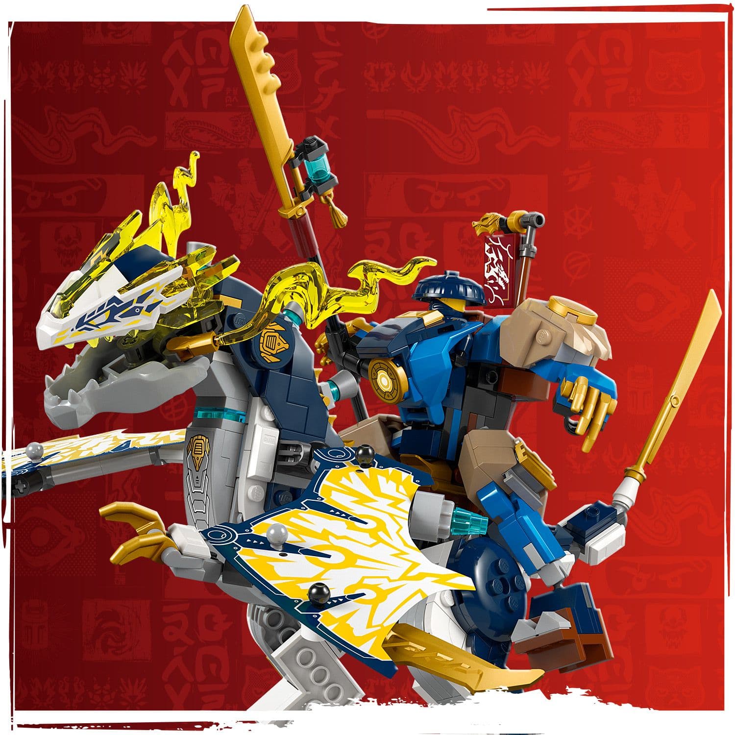 Lego Ninjago 71843 Rogue's Mech Dragon Rider Playset for Ages 8 and Up