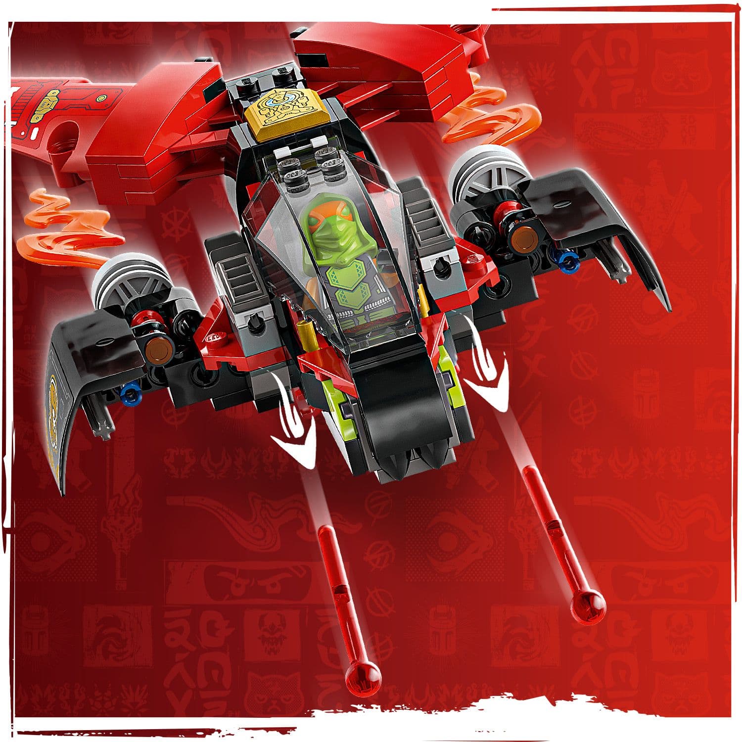 Lego Ninjago 71844 Ninja Combat Vehicle Toy Playset for Ages 8 and Up