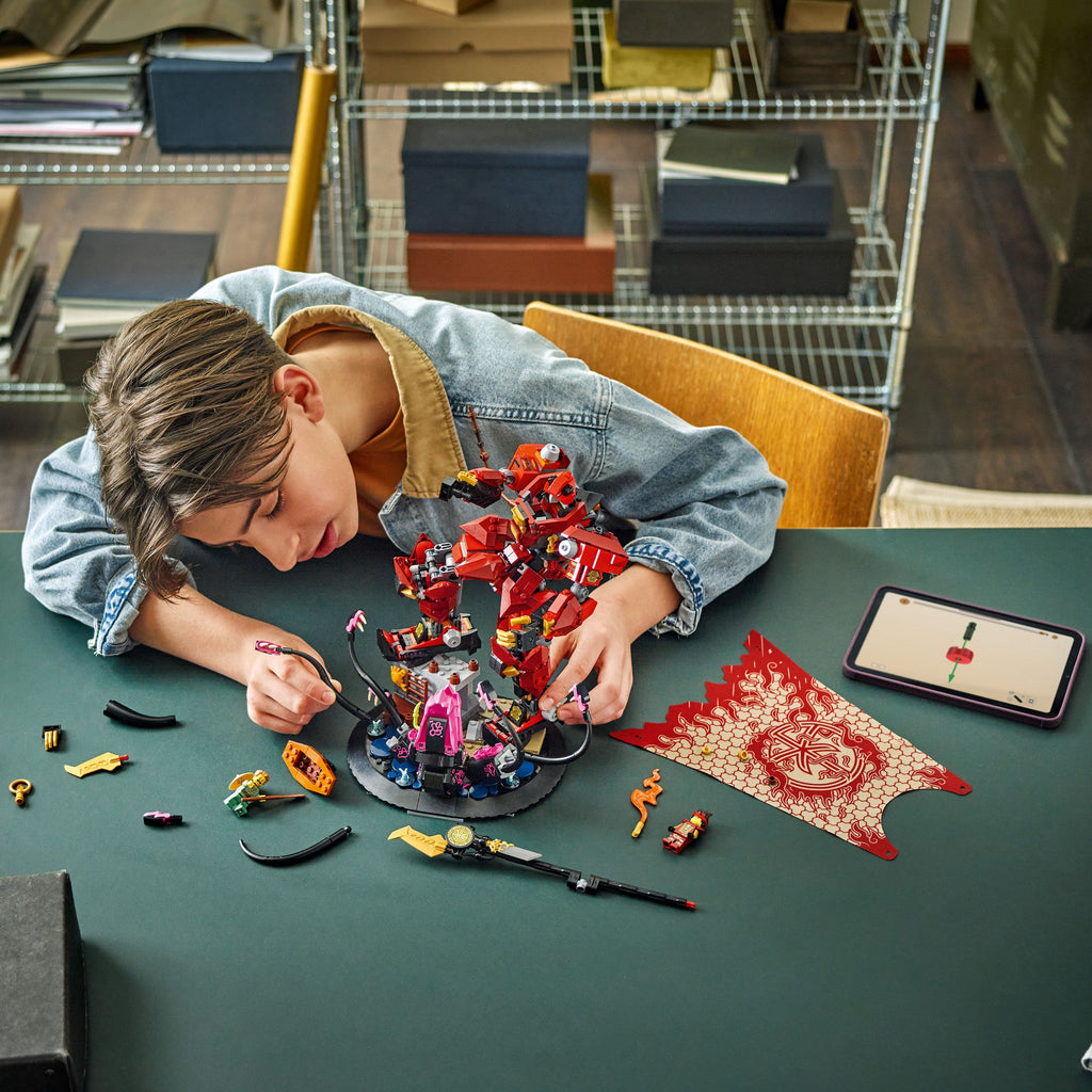 Lego Ninjago Legends 71846 The Fire Knight Mech for Teens Ages 14 & Up