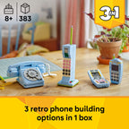 Lego Creator 3 in 1 31174 Retro Telephone Rebuildable Set for Ages 8+