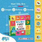 Ditty Bird First 100 Places Book