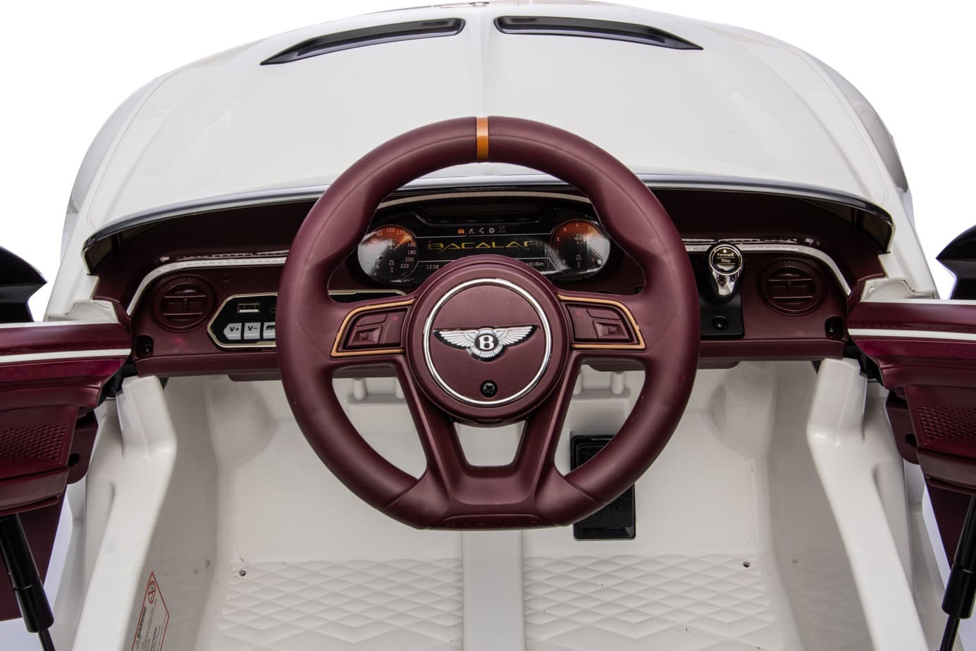 Licensed Bentley Bacalar 12V Kids Car with Parent Remote