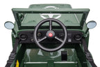 Willys Jeep 12V Kids Ride-On Car with 4 Motors