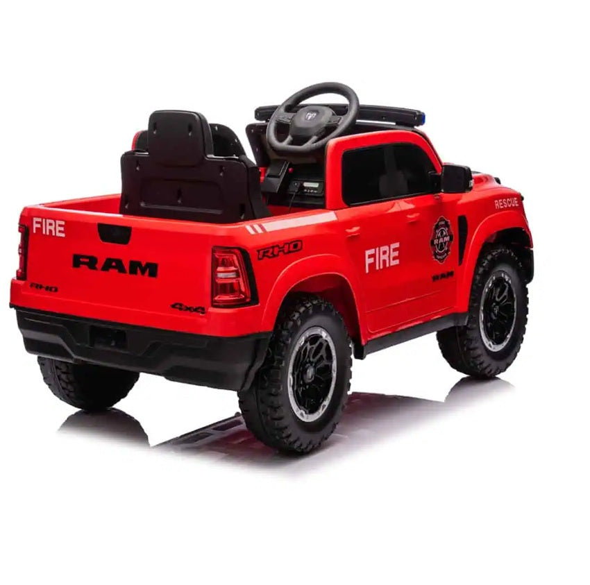 Red Fire Truck 12V Electric Ride-On: Become a Hero!