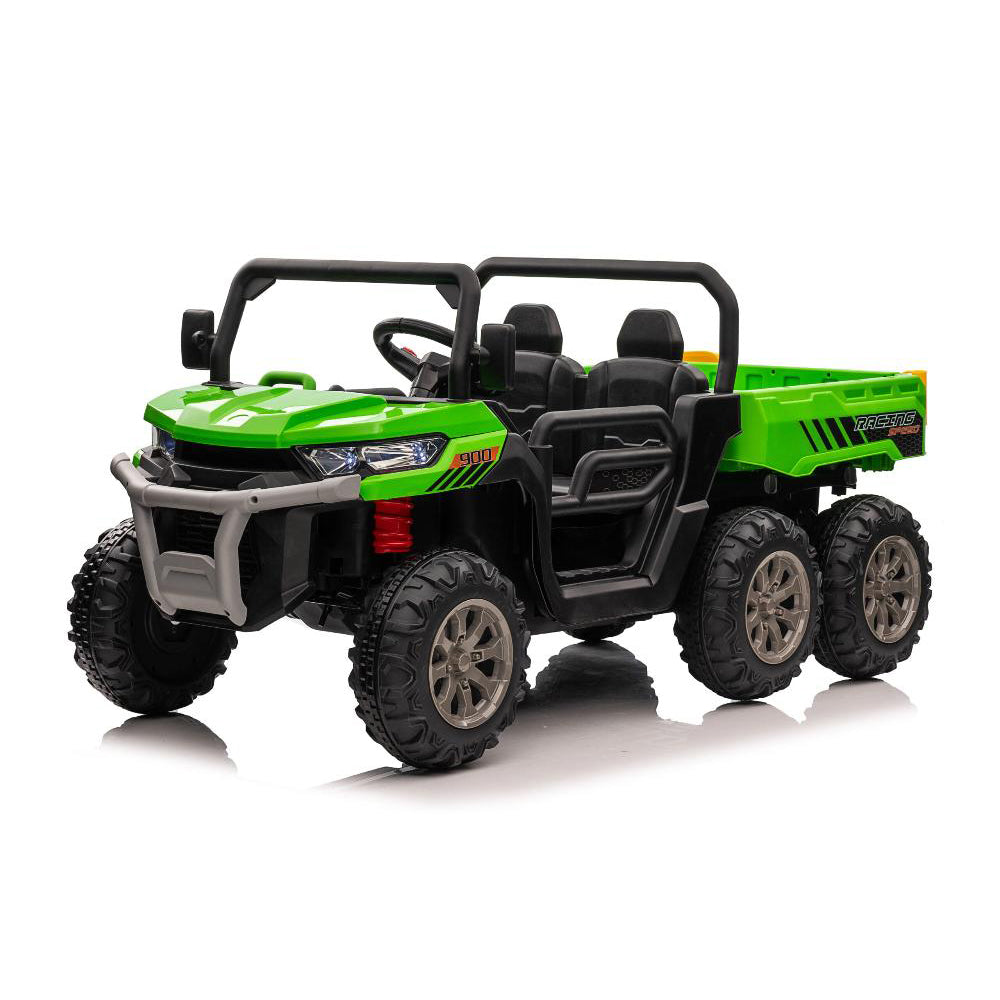 Kids Cars Two Seater 6-Wheel Ride On Electric Gator | 24V