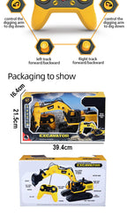 ZMX Engineering Excavator Toy with Remote Control