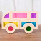 Rainbow Acrylic Building Blocks