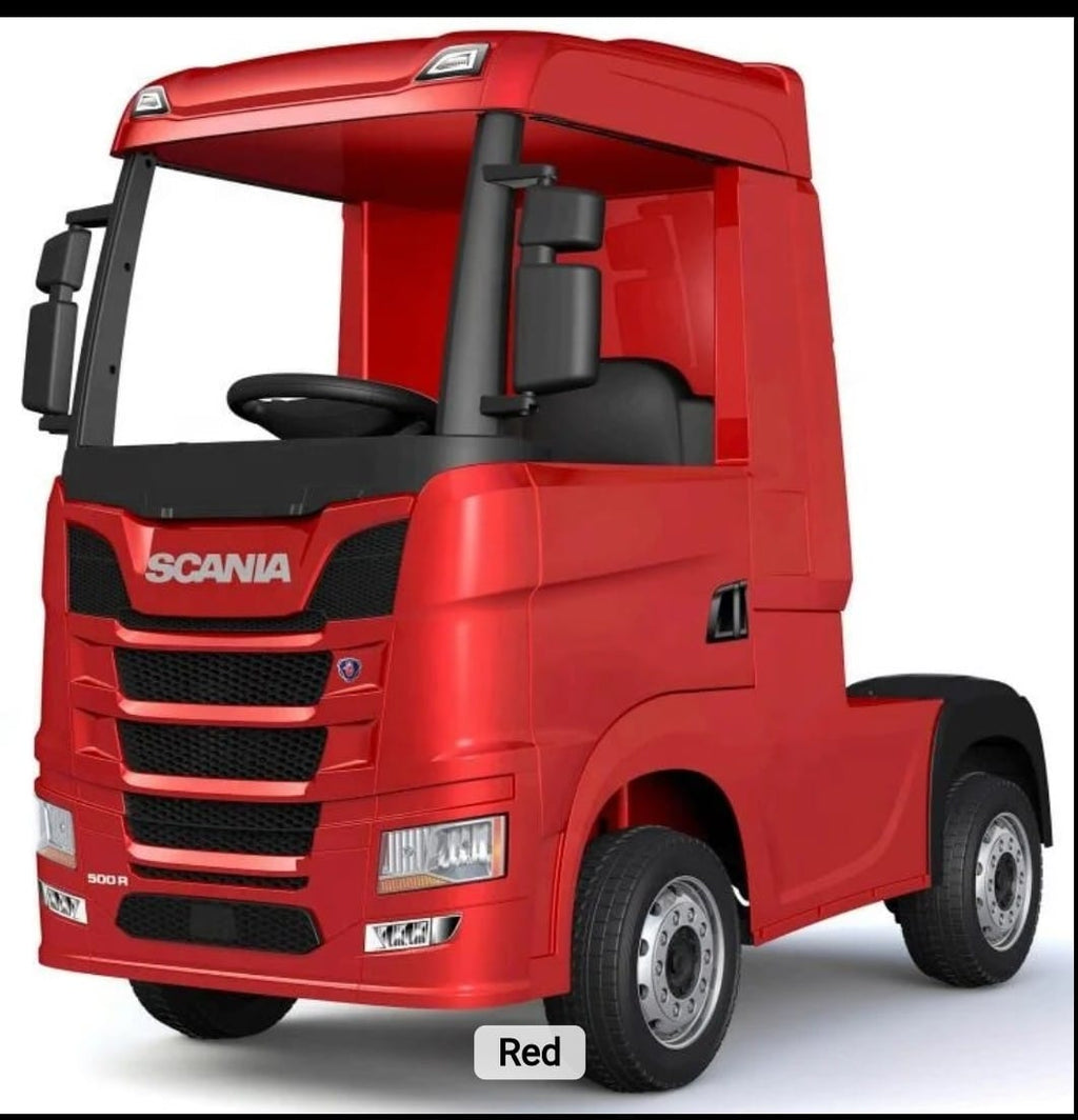 Scania Pink Ride On Truck & Trailer for Kids | 24V