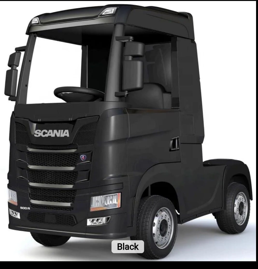 Scania Pink Ride On Truck & Trailer for Kids | 24V