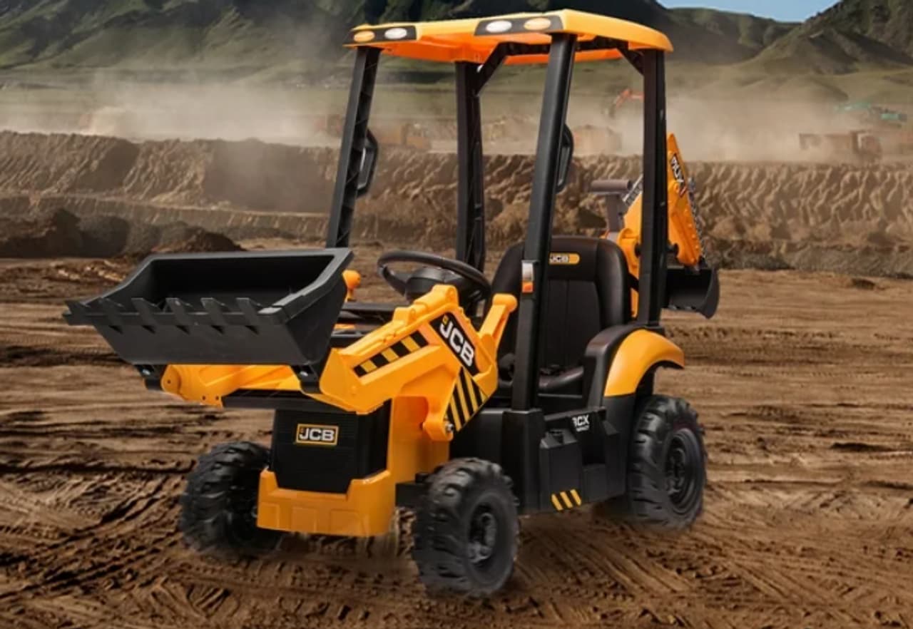 JCB 12V Electric Ride-On Tractor
