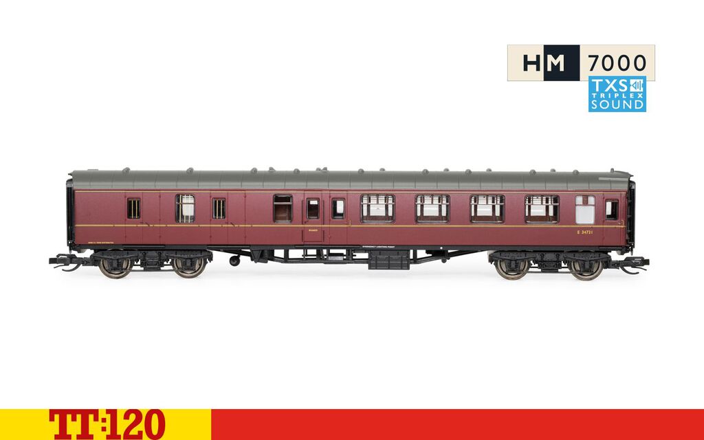 Hornby TT:120 TT1002TXSM The Easterner Digital Train Set - Sound Fitted