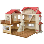 Sylvanian Families - Red Roof Country Home with Secret Attic Playroom