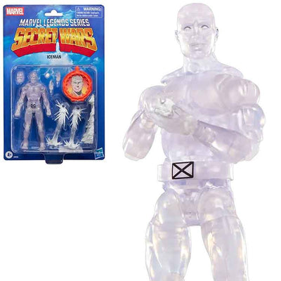 Secret Wars Marvel Legends Ice Man 6-Inch Action Figure