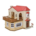 Sylvanian Families - Red Roof Country Home with Secret Attic Playroom
