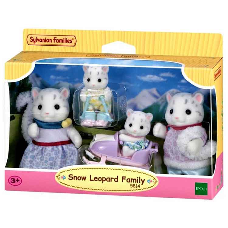 Sylvanian Families - Snow Leopard Family