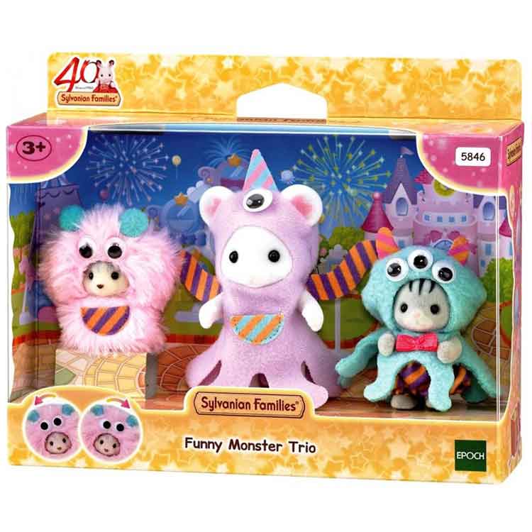 Sylvanian Families - Funny Monster Trio