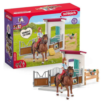 Schleich Horsebox With Hannah & Cayenne