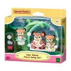 Sylvanian Families - Floral Swing Set - Deer Babies