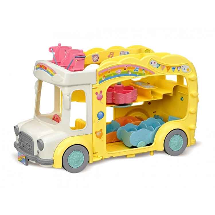 Sylvanian Families Rainbow Fun Nursery Bus