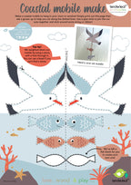 10 Coastal Creatures Shelf Set