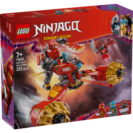 Lego Ninjago 71830 Kai's Mech Storm Rider Playset for Ages 7 and Up