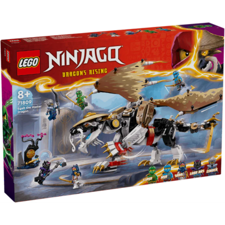 Lego Ninjago 71809 Egalt the Master Dragon V29 Toy for Ages 8 and Up
