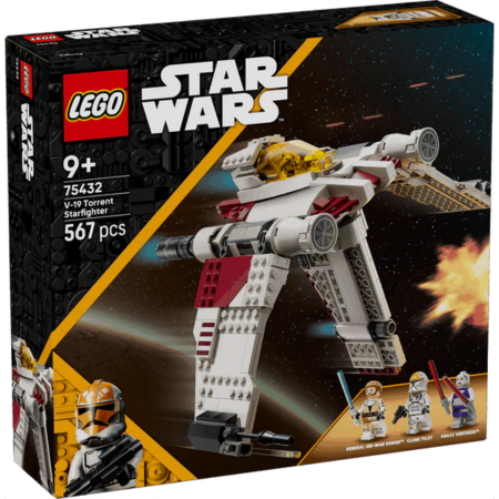 Lego Star Wars 75432 V-19 Torrent Starfighter Buildable Set for Age 9+